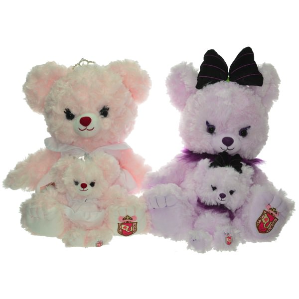 眠れる森の美女のユニベアシティ｢ローズローズ・モーヴ｣ぬいぐるみ