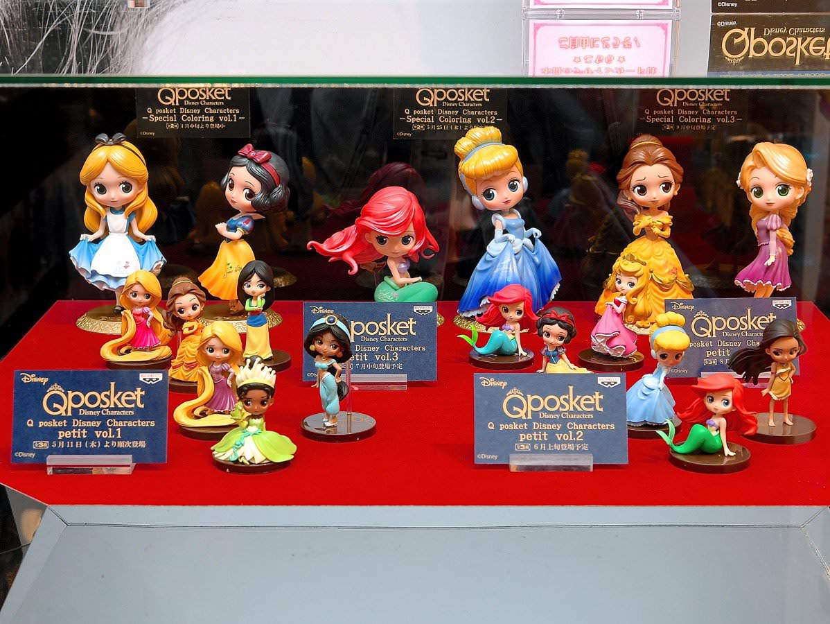 普段着姿のディズニープリンセス！バンプレスト「Q posket Disney