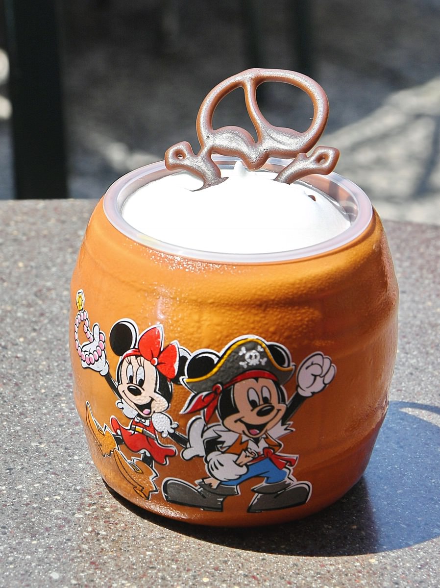 樽形でかわいい海賊ミッキースーベニアカップ付き！東京ディズニーシー