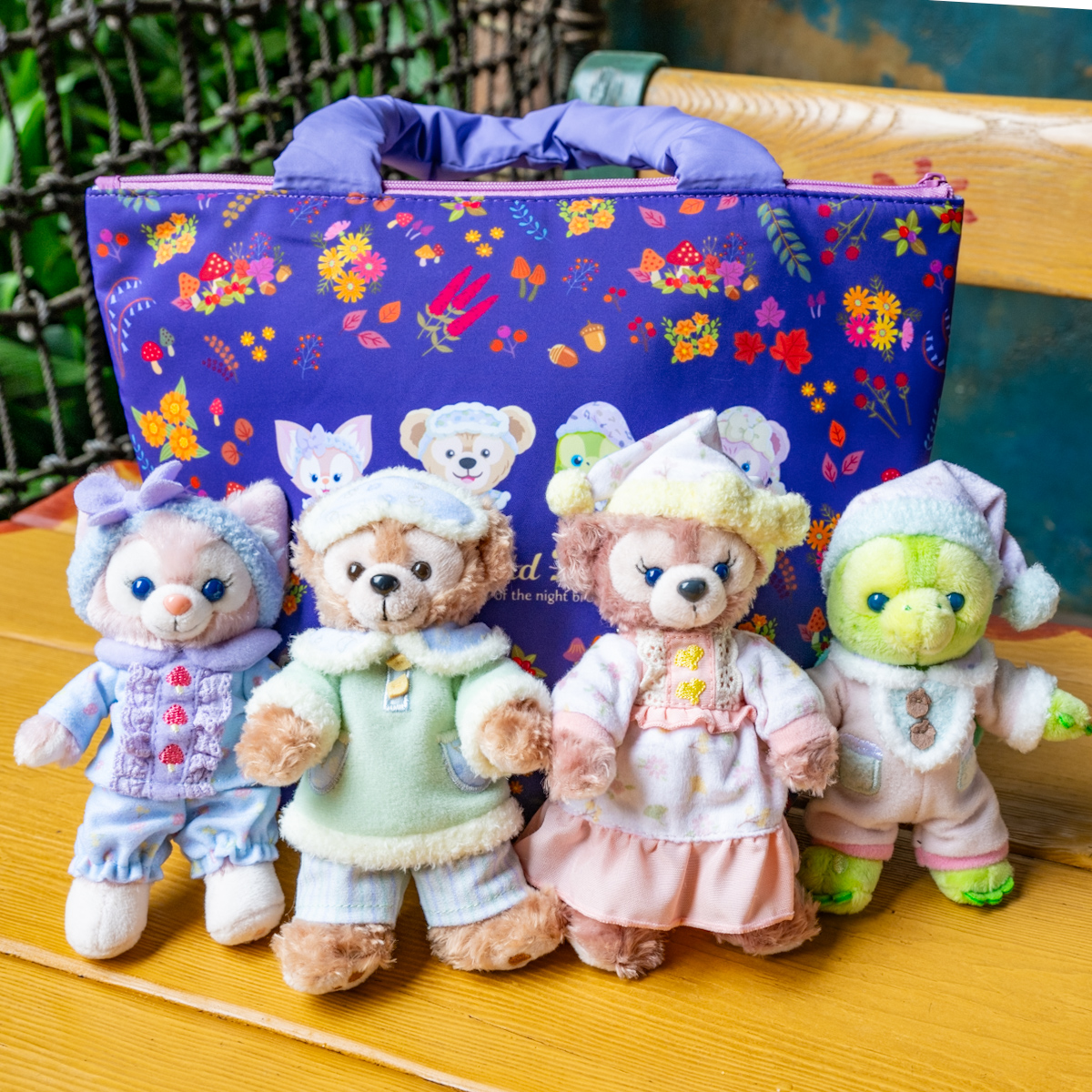 パジャマ姿がかわいい！東京ディズニーシー”ダッフィー＆フレンズの