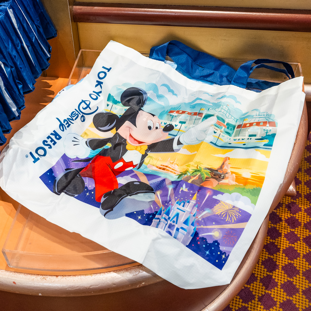 お買い物袋デザイン！東京ディズニーランド ショッピングバッグ -