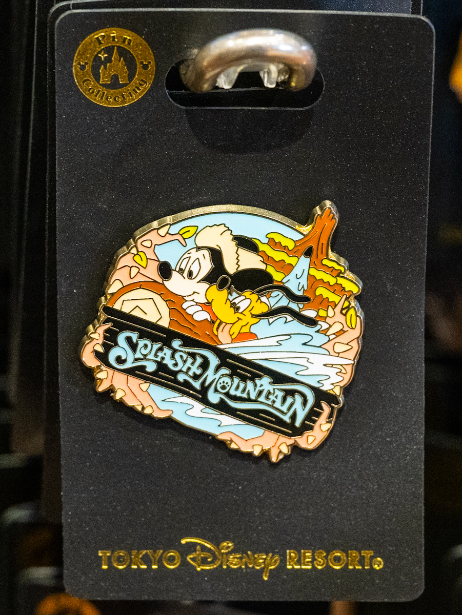 スプラッシュマウンテン ピンバッジ disney スプラッシュ・マウンテン