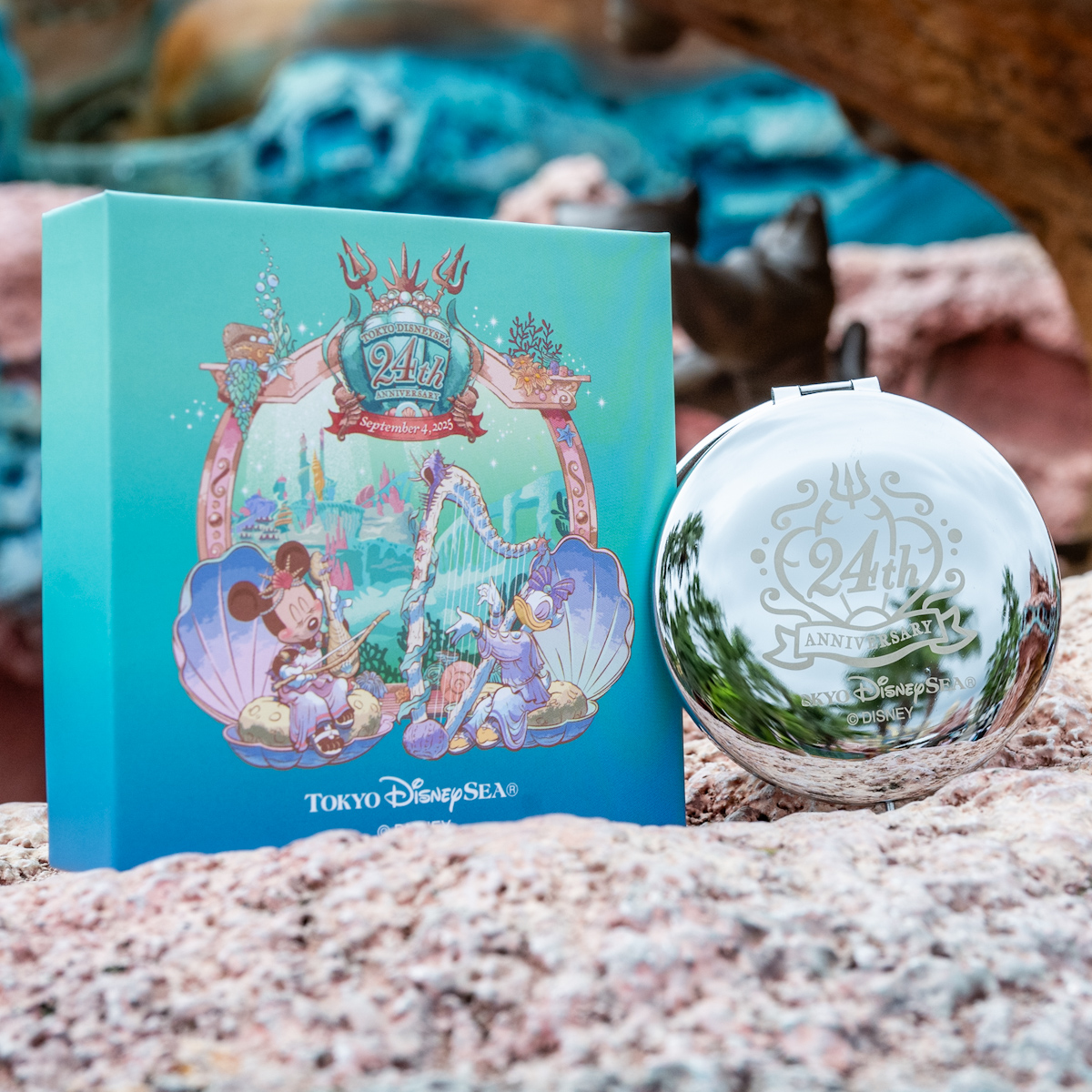 コンパクトミラー、ボールペン、グラス！東京ディズニーシー24周年記念