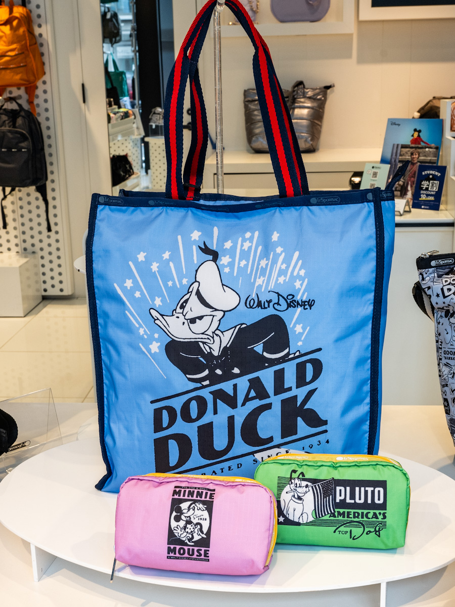 2023秋コレクション登場！レスポートサック「Disney100 Collection by