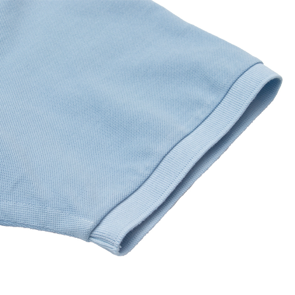 鹿の子 製品染め ポロシャツ S/SLV サックス – MINIMAL WARDROBE