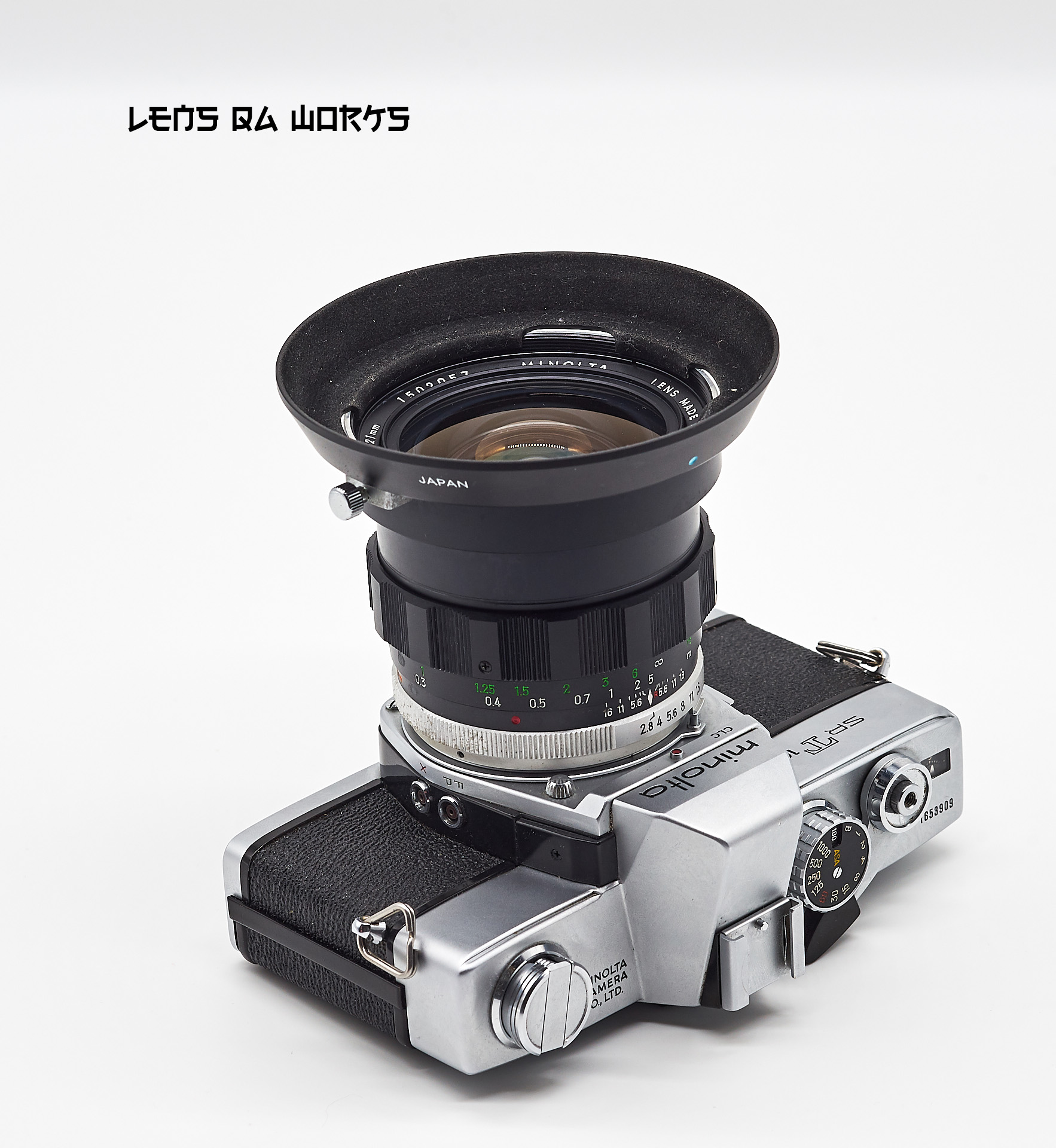 Minolta MC Rokkor NL 21mm 1:2.8 tests and review - Lens QA Works