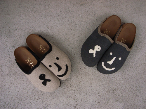 mina perhonen（ミナ ペルホネン）とBirkenstockのコラボサボシューズ