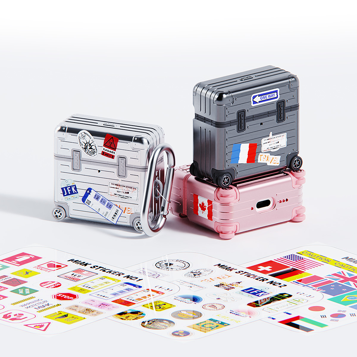 キャリーケース【AirPods 4】 - 【公式サイト】miak（ミアック）