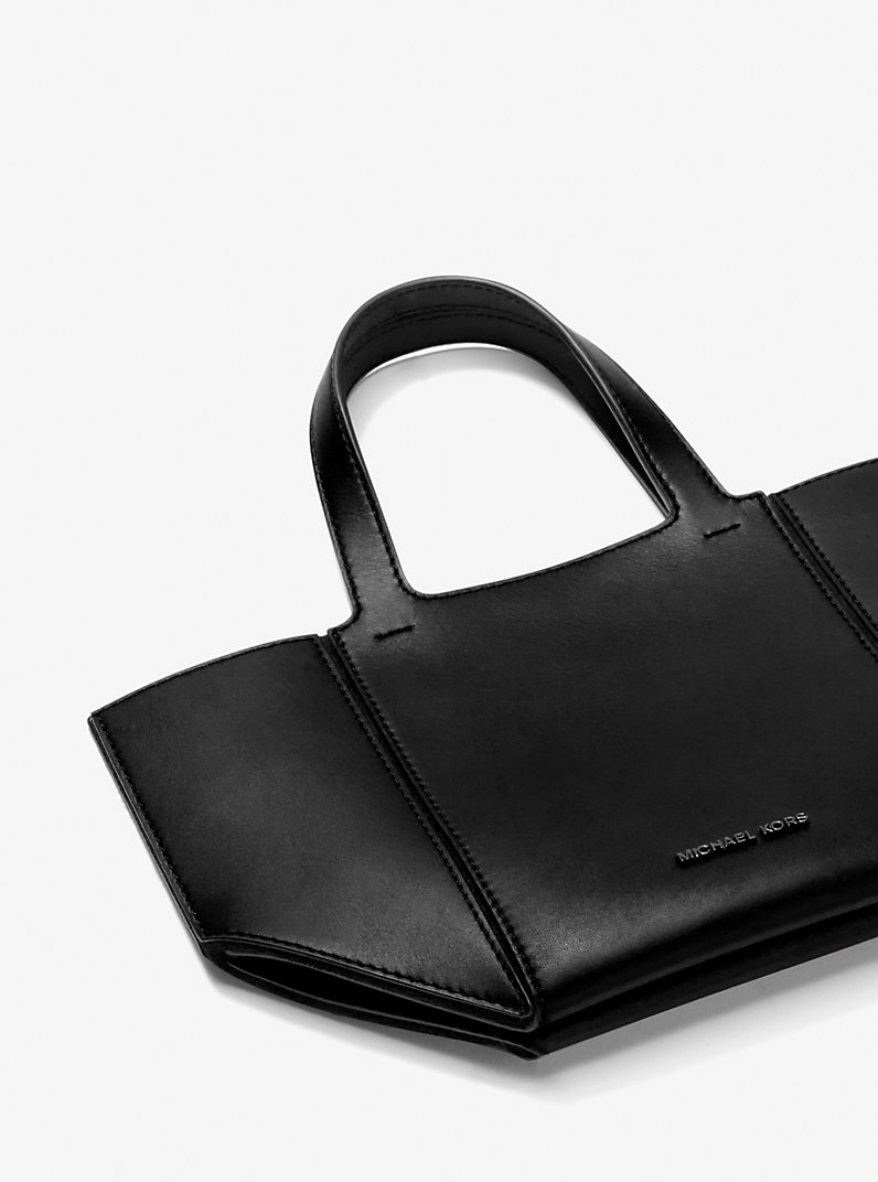 Jordi Small Leather Tote Bag in BLACK - Sale | Michael Kors [US]