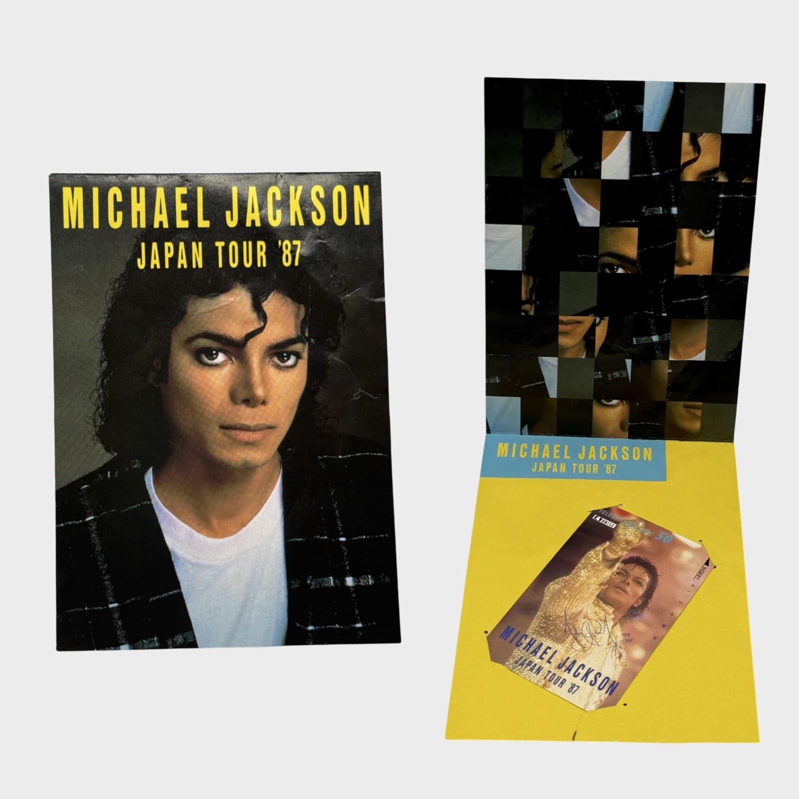希少 Michael Jackson WORLD TOUR パンフレット VTG 1988 Michael