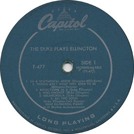 Capitol Label Variations (in its early era) | microgroove.jp