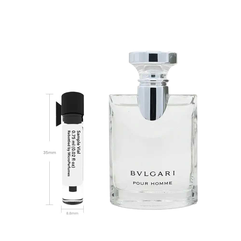Bvlgari Pour Homme by Bvlgari Eau de Toilette Sample Vial for Men