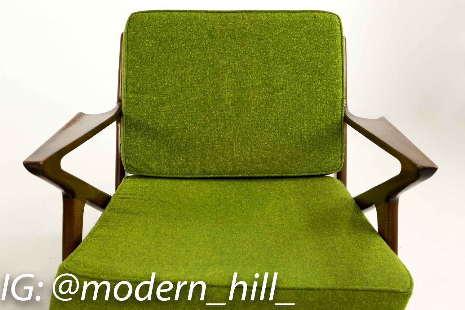 Kofod Larsen for Selig Mid Century Z Lounge Chairs – Pair | Mid