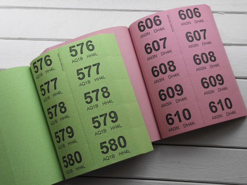 mieze* イギリス SILVINE クロークルームチケット（1-200）