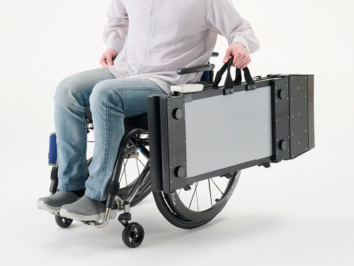 車椅子用体重計 ※滑り止めシート付き 車椅子用体重計 ※滑り止めシート付き