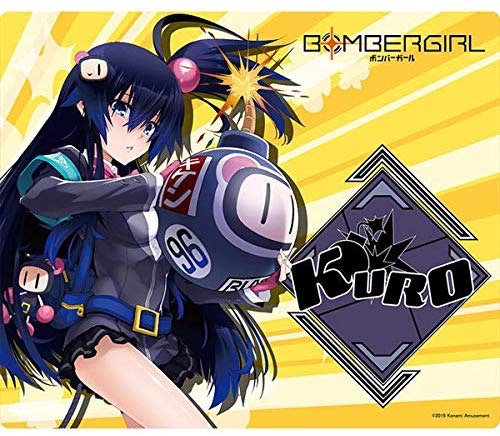ボンバーガール』の新作グッズ！マウスパッド、ダイカットステッカーが