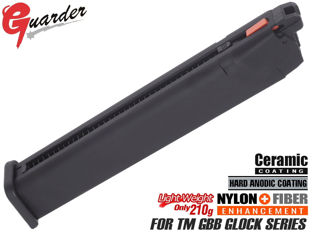 GUARDER ライトウェイト アルミマガジン G19 for マルイ G19 Gen3/Gen4