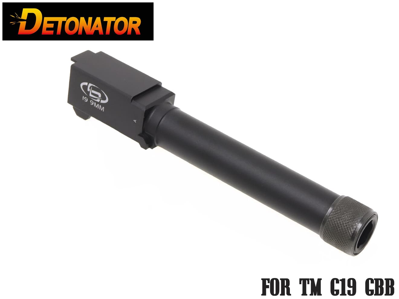 DETONATOR 東京マルイG17 Gen.4専用 アルミアウターバレル SilencerCo