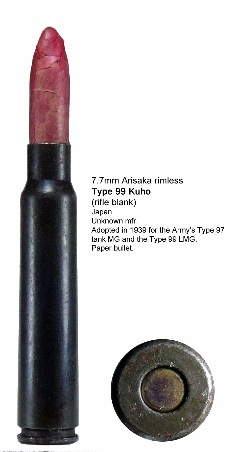 7.7mm Japanese Rimless – Military Cartridges