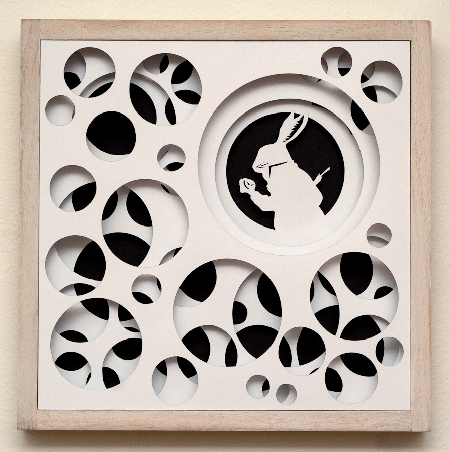 Paper Cut Work Inspired by Alice in Wonderland :: Behance