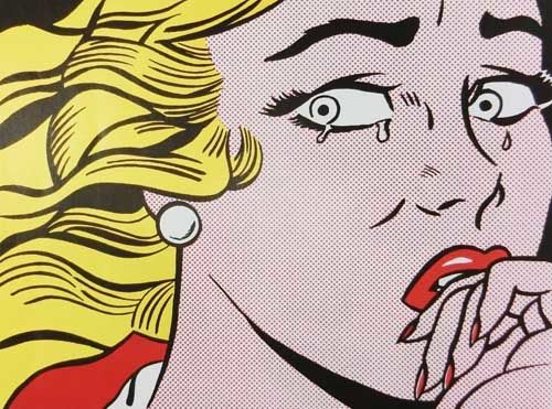 リキテンスタイン作品【Crying Girl】の買取・査定はミライカ美術にお