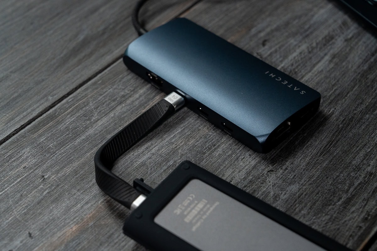 Satechi V3 マルチ USB-C ハブ 8-in-1レビュー：USB-Aポートがないハブ