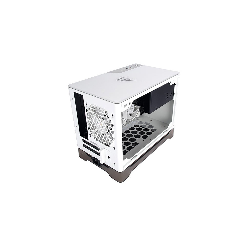InWin A1 Prime White Mini ITX Chassis, Tempered Glass Side, ARGB