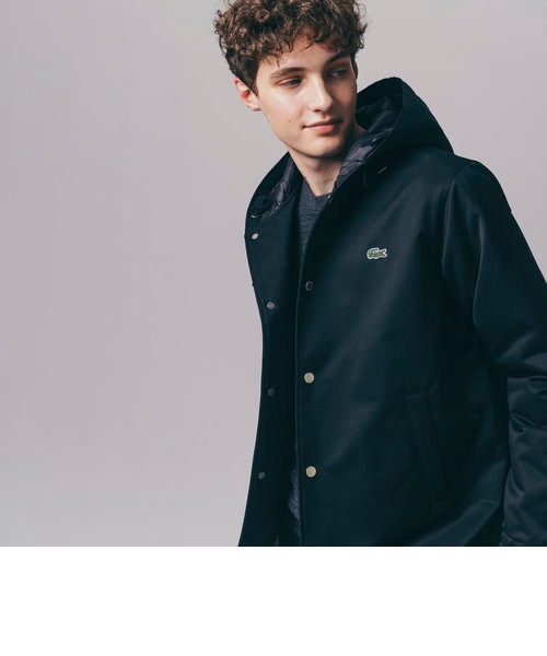 フード付きコーチジャケット｜ラコステの通販｜&mall（アンドモール