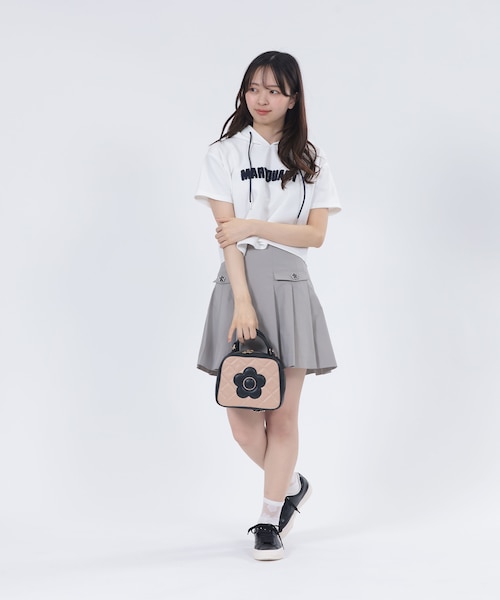 スクエアキルトデイジーパッチ 2WAYショルダー｜マリークヮントの通販