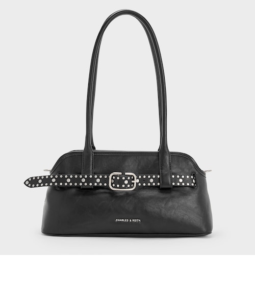 Victoria ヴィクトリア ベルトイロンゲイティッドショルダーバッグ