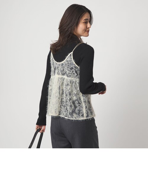 シアー レース キャミソール｜グリーンレーベル リラクシングの通販