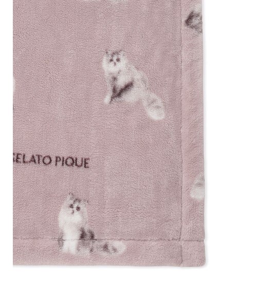 Sleep】CAT柄 プリント毛布｜ジェラートピケの通販｜&mall（アンド