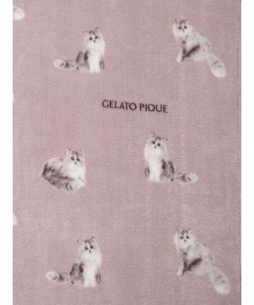 Sleep】CAT柄 プリント毛布｜ジェラートピケの通販｜&mall（アンド