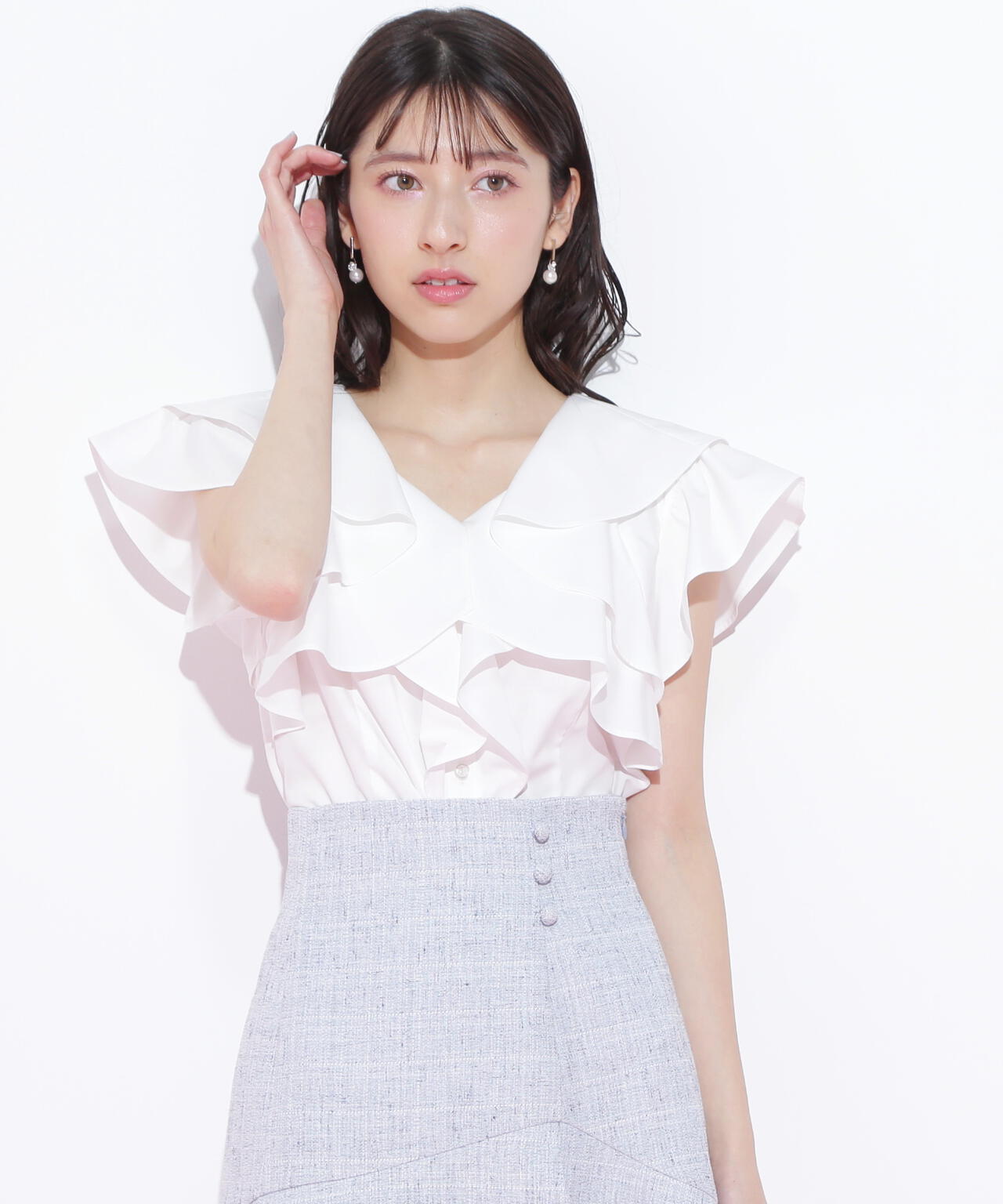 2wayフリルブラウス | JILL by JILL STUART（ジル バイ ジル