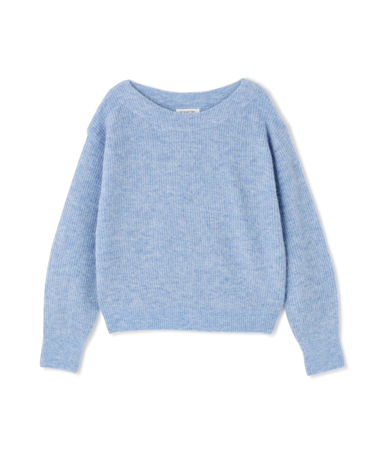 アルパカ混クルーネックニット | NATURAL BEAUTY BASIC（ナチュラル