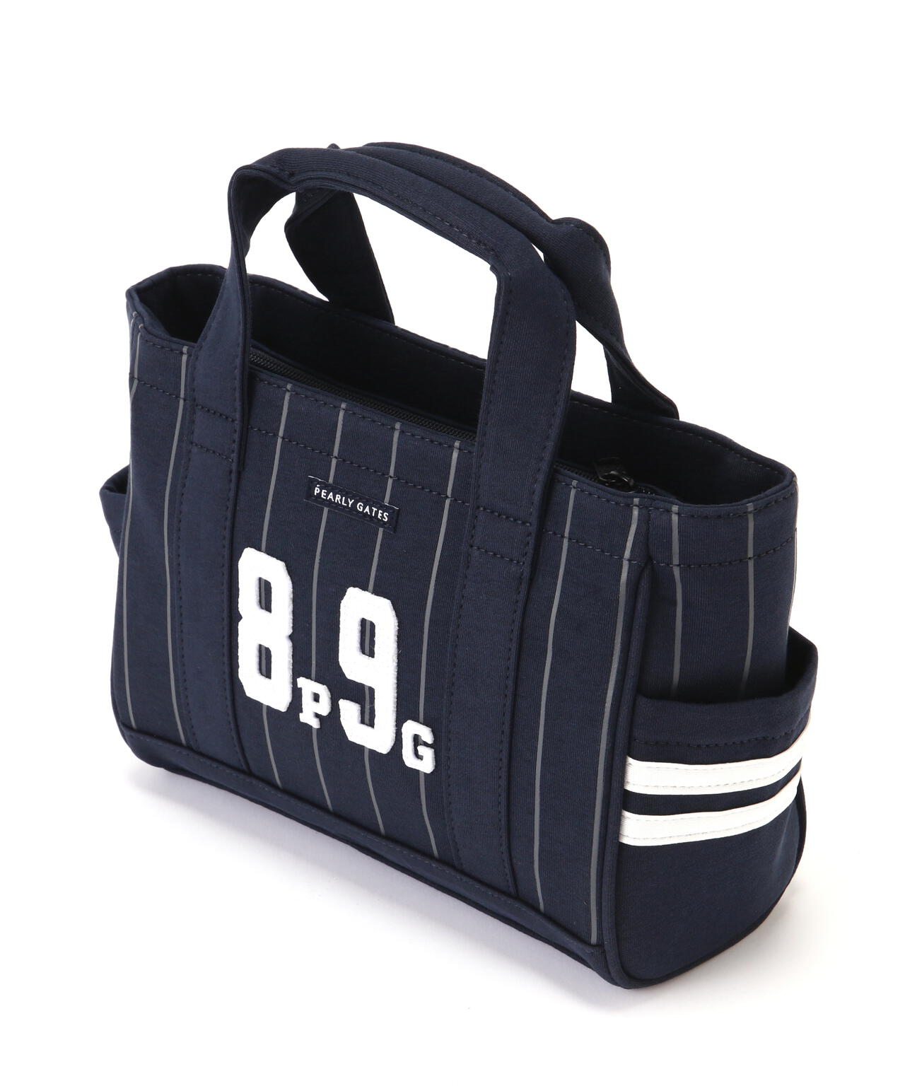 ピンストライプ柄裏毛カートバッグ (UNISEX) | PEARLY GATES（パーリー