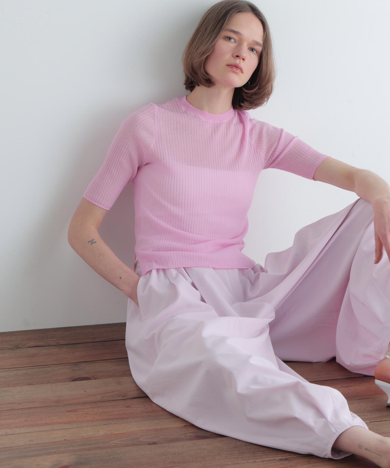 シアーニット半袖 | LE PHIL（ル フィル） ｜【公式】通販mix.tokyo