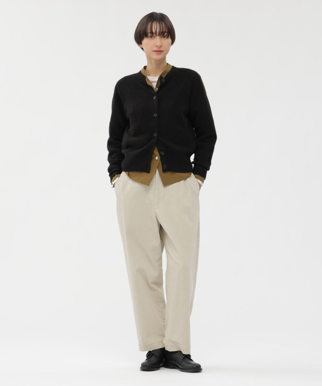 COTTON WOOL POPLIN SHIRT | MARGARET HOWELL（マーガレット・ハウエル
