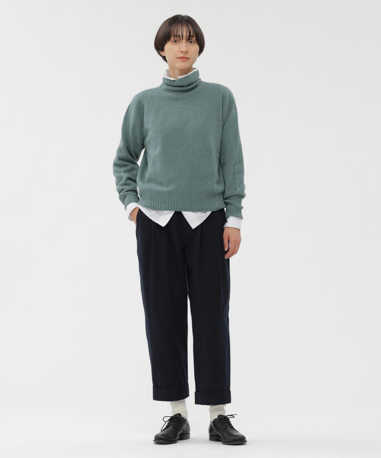 TWISTED CASHMERE WOOL KNITWEAR | MARGARET HOWELL（マーガレット