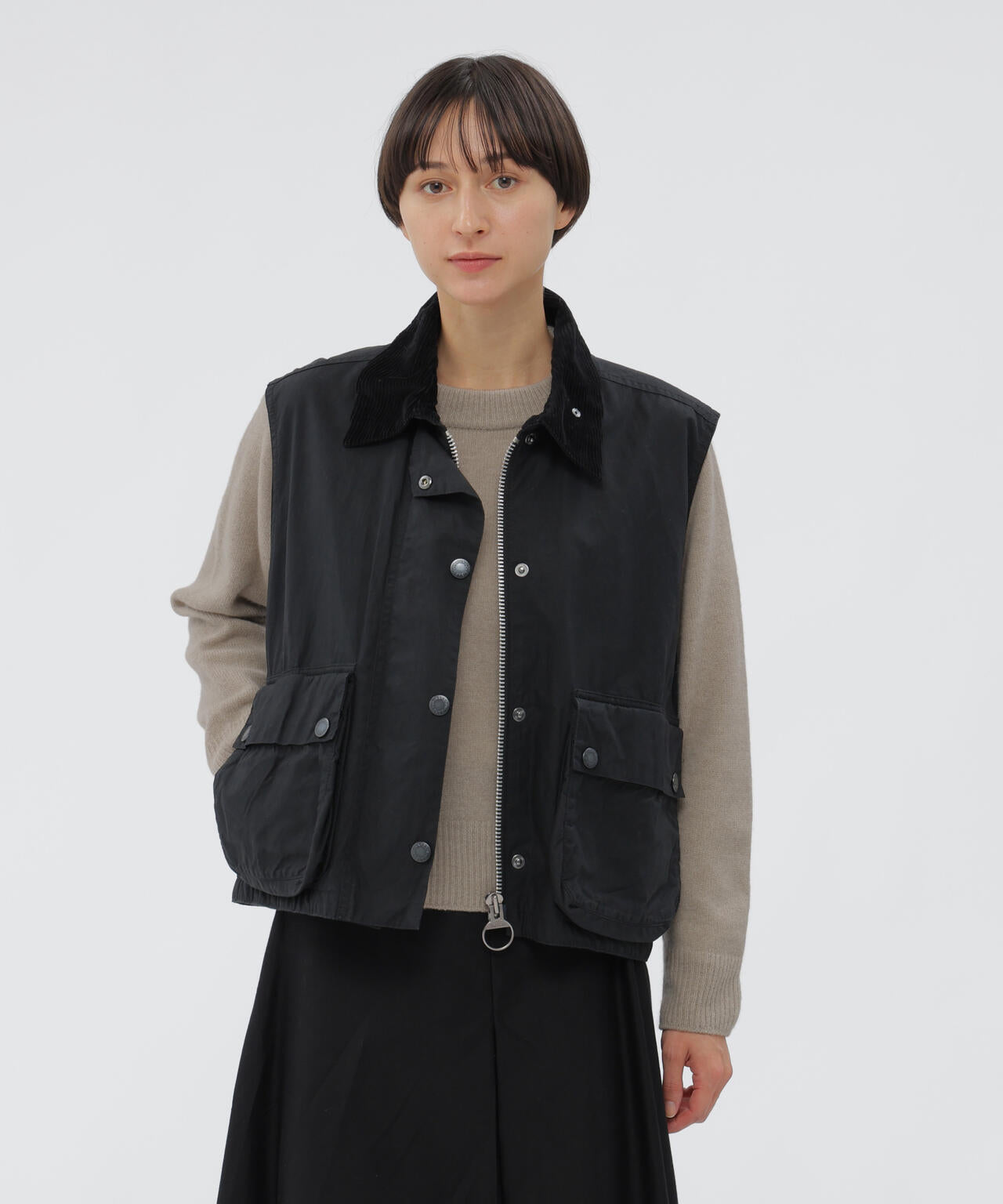 DRY WAX COTTON BLOUSON | MARGARET HOWELL（マーガレット・ハウエル