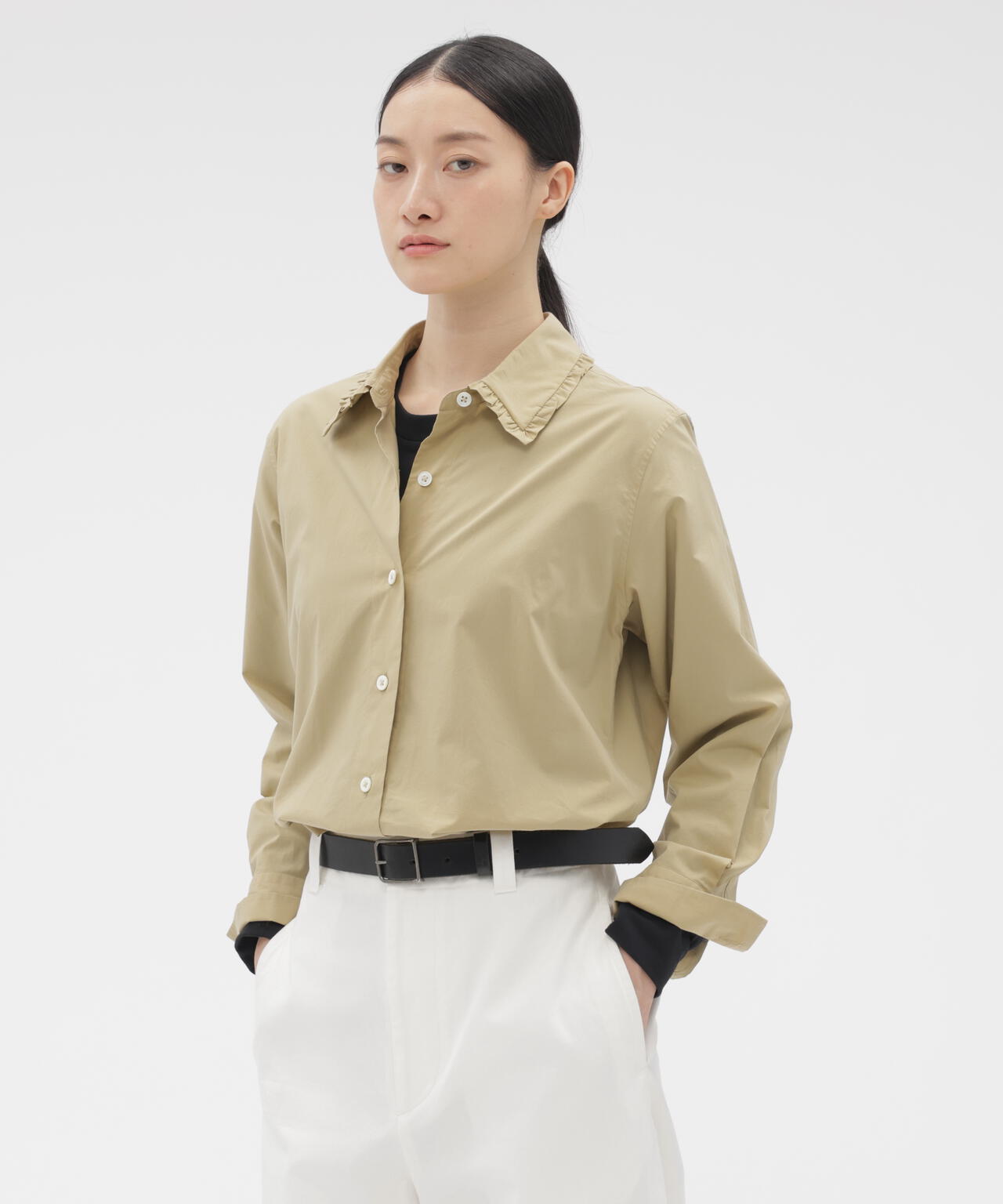SUPER FINE COTTON POPLIN SHIRT | MARGARET HOWELL（マーガレット