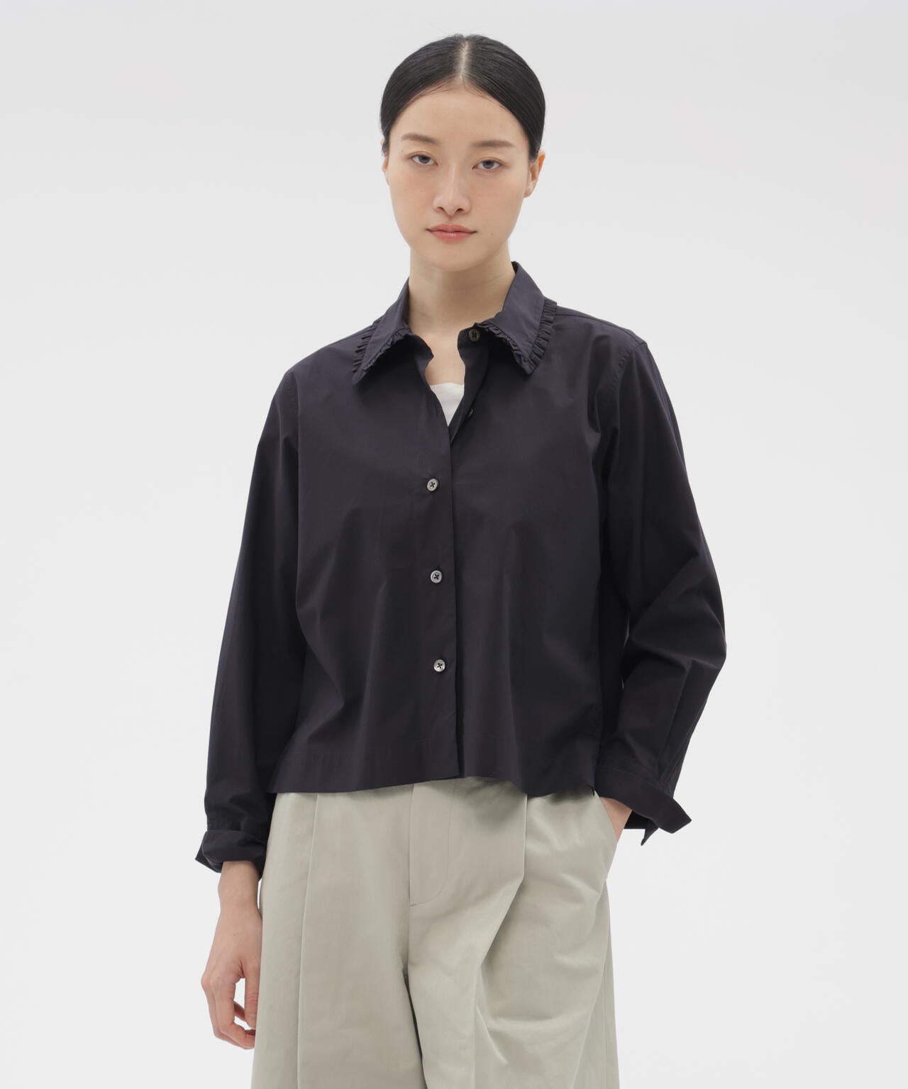 SUPER FINE COTTON POPLIN SHIRT | MARGARET HOWELL（マーガレット