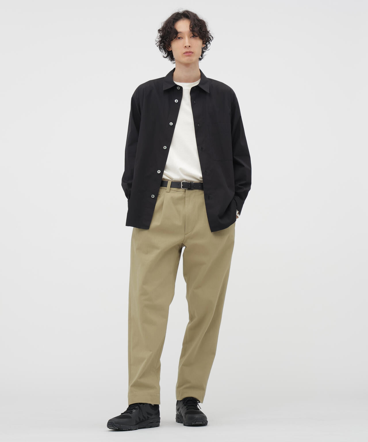 IRREGULAR COTTON TWILL TROUSERS | MARGARET HOWELL（マーガレット