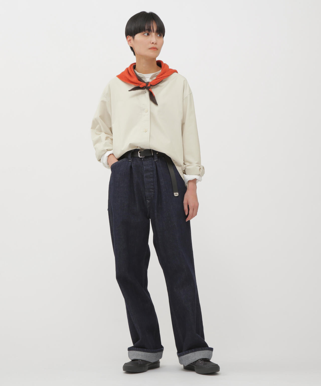 SOFT HOPSACK SHIRT | MARGARET HOWELL（マーガレット・ハウエル