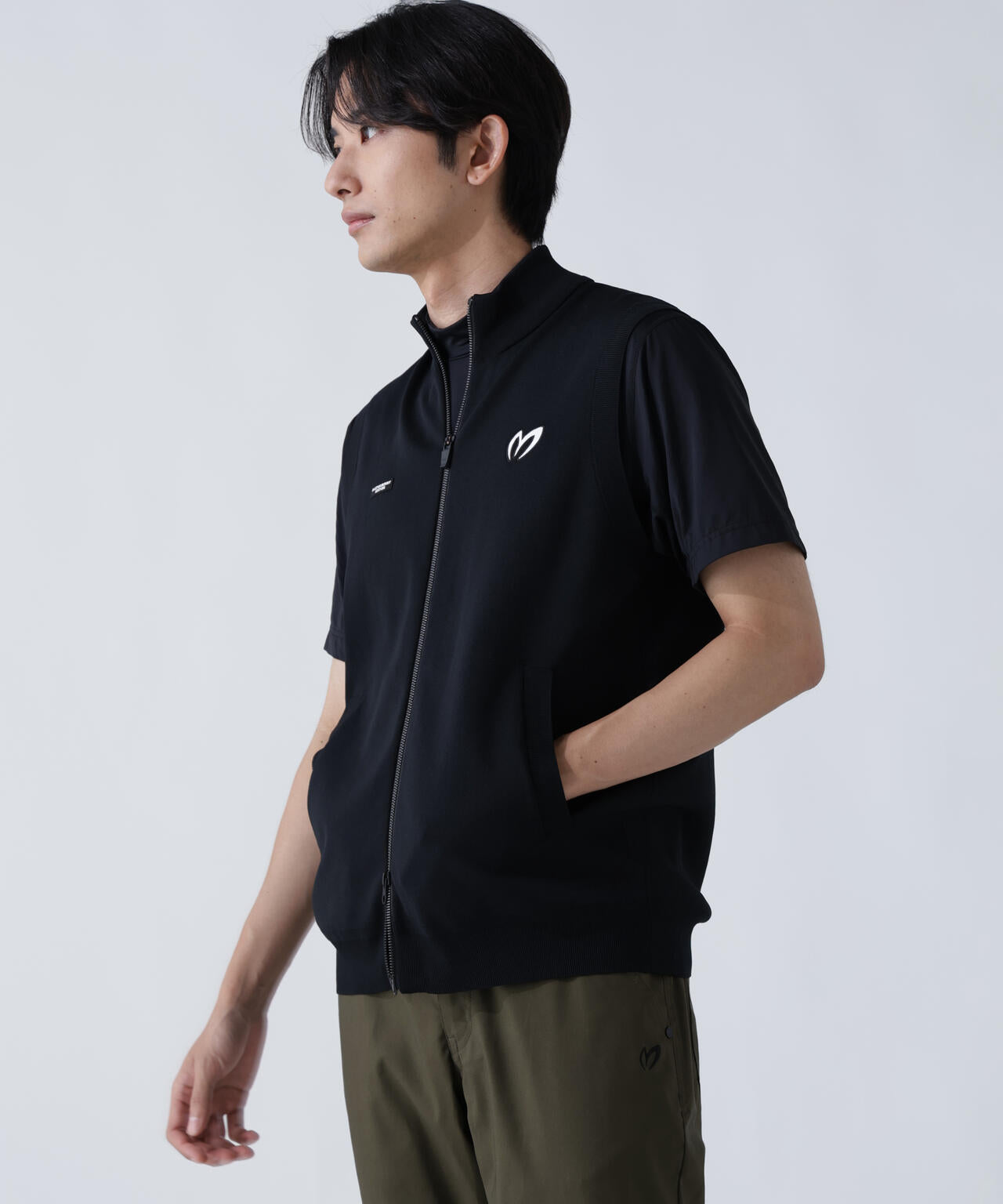 フルジップアップニットベスト | MASTER BUNNY EDITION（マスター