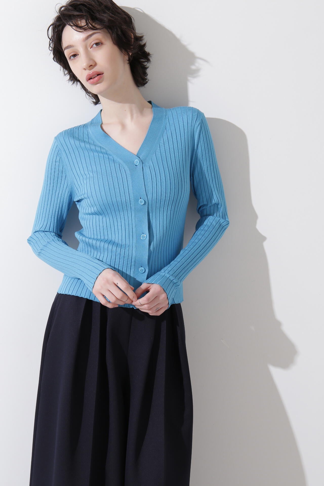 ウォシャブルシルクニットカーディガン | hLM（エイチエルエム