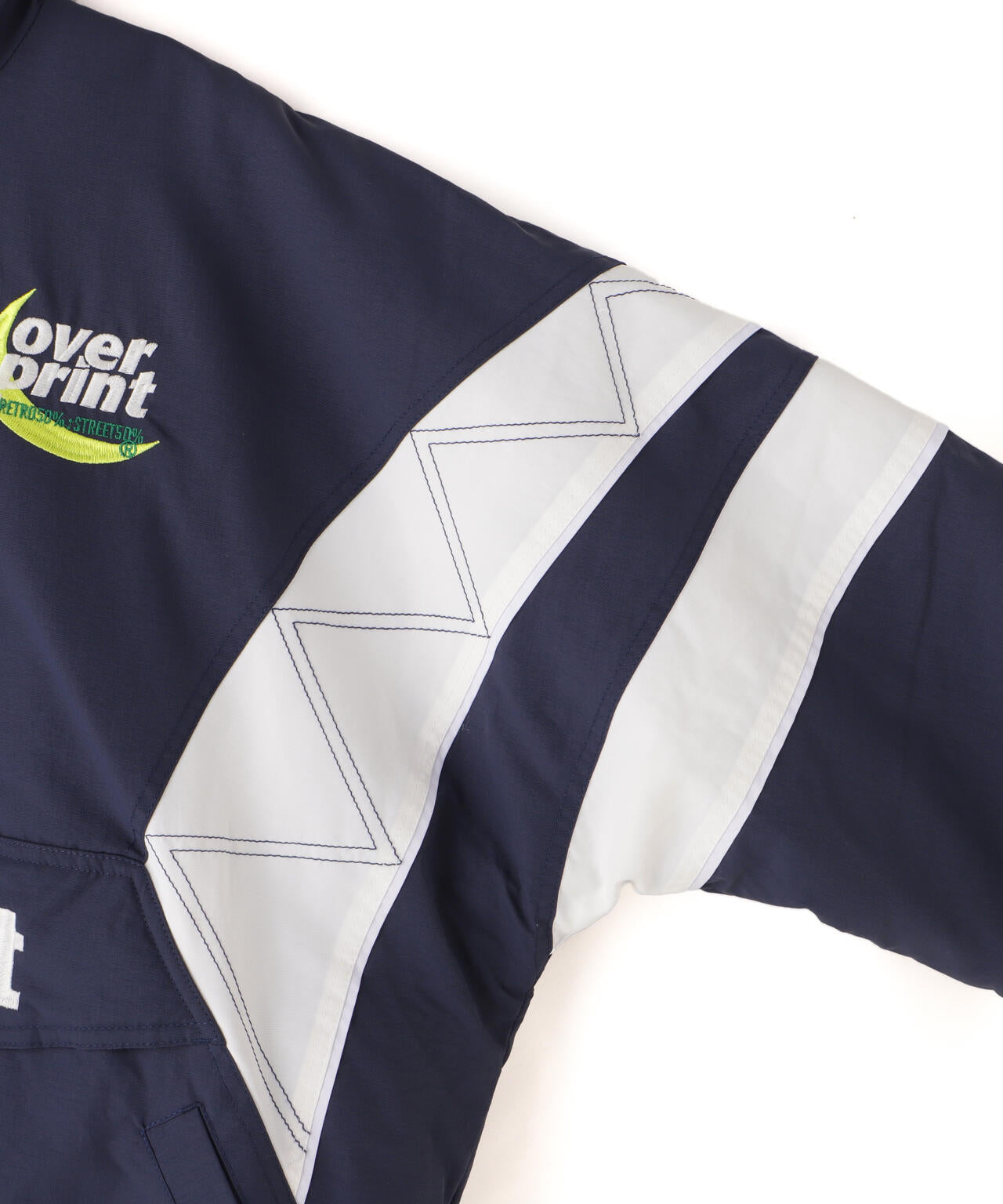 overprint/オーバープリント/HALF ZIP STADIUM JACKET | L.H.P