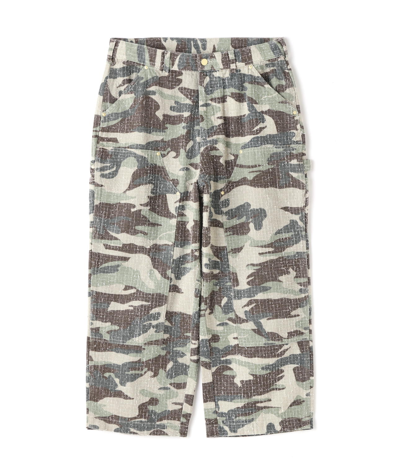 WHITELAND/ホワイトランド/CAMO DOUBLE KNEE PANTS | L.H.P