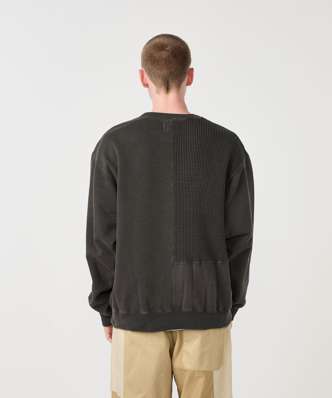 THE NORTH FACE PURPLE LABEL/Field Patchworked Crewneck Sweatshirt