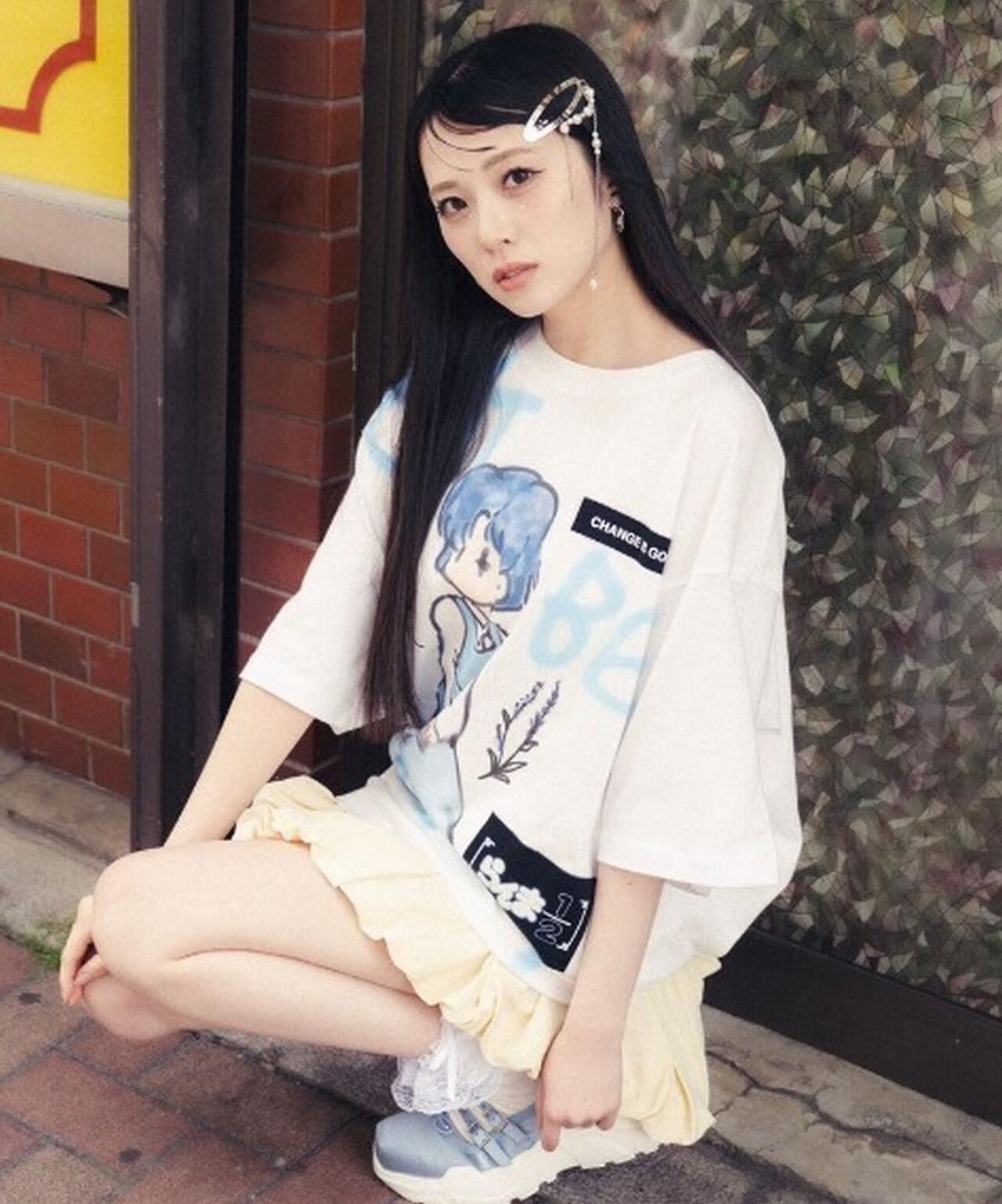 Guernika/ゲルニカ/らんま1/2 Paint T-shirt / 天道あかね | ROYAL